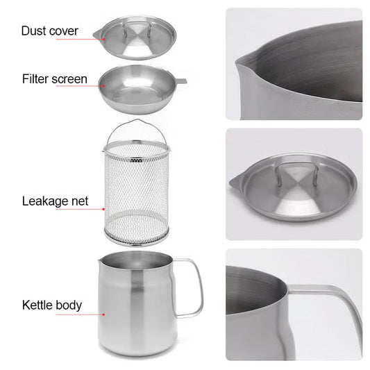 304 Stainless Steel, Large Capacity, Versatile Oil Filter Vessel( Free shipping )