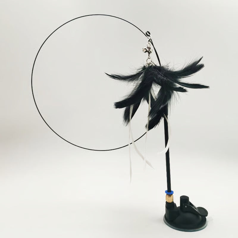 Self-Play Bird Feather Cat Toy