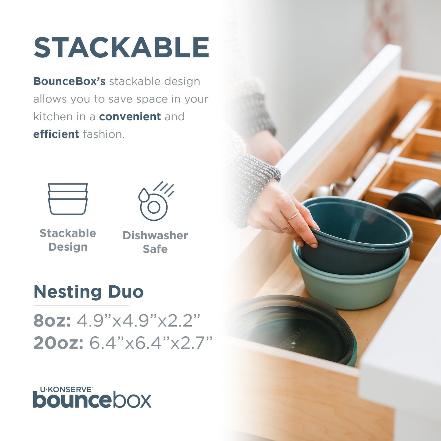 Round BounceBox Bundle (8oz, 5-Pack)