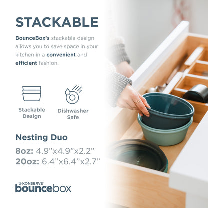 Round BounceBox Bundle (8oz, 5-Pack)
