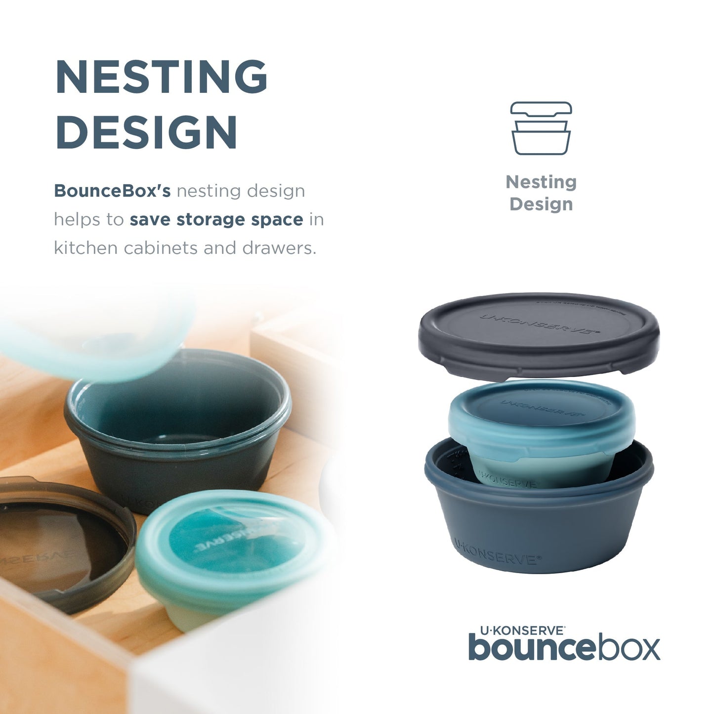 Round BounceBox Bundle (8oz, 5-Pack)