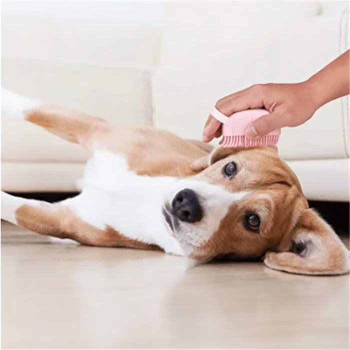 Pet Silicone Bath & Massage Brush