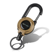 Heavy-Duty Retractable Key Holder.