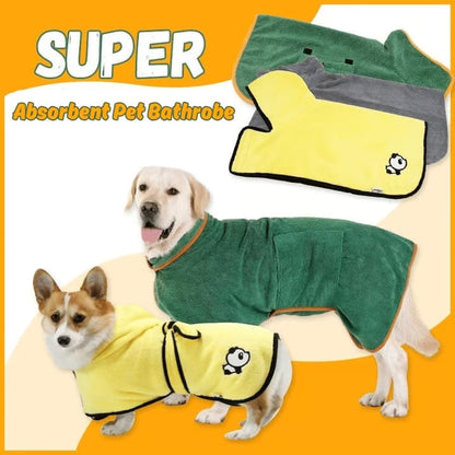 Super Absorbent Dog Drying Robe