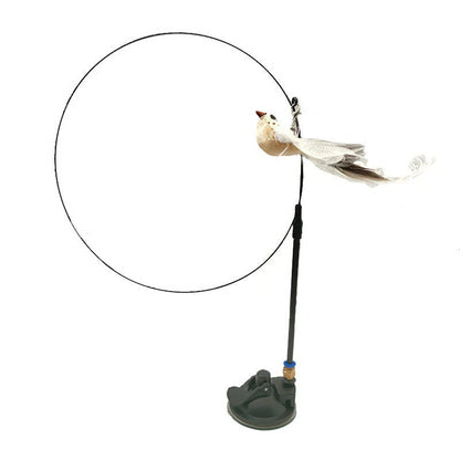 Self-Play Bird Feather Cat Toy