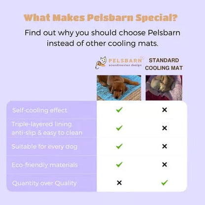 Pet Cooling Mat | 4x Enhanced Cooling Effect