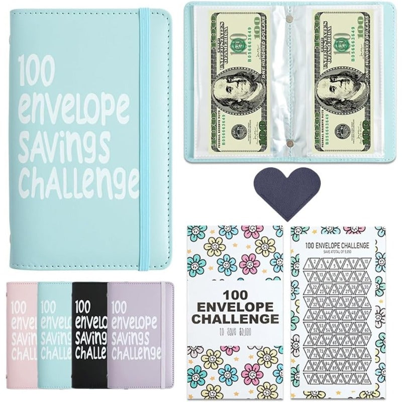 100 Envelope Challenge Savings Binder