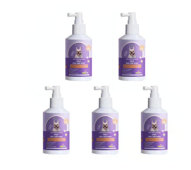 Pet Teeth Cleaning Spray for Dogs & Cats