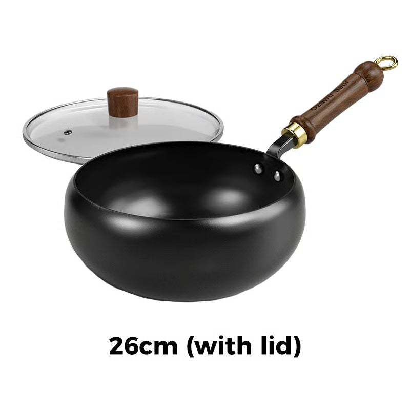 🔥 Pure Iron Wok, Timeless Craft ⚒️