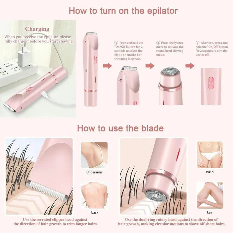 2 in 1 Bikini Trimmer.