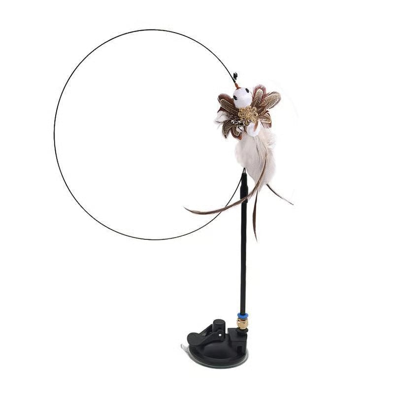 Self-Play Bird Feather Cat Toy