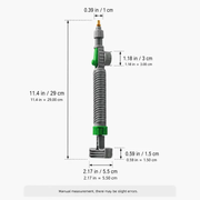 💧1Pc Spray Nozzle, Mist & Jet Dual Mode, Non‑Slip Grip for Household Daily Use & Garden Watering
