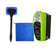🧽Automotive Glass Oil Film Remover Brush, Portable Windshield Cleaning Tool, Scratch‑Safe for Car Windows, Rear‑View Mirrors & Auto Glass Surfaces