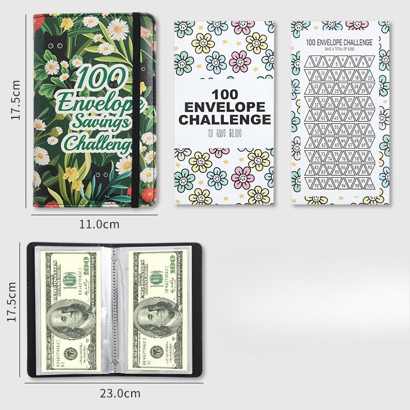 100 Envelope Challenge Savings Binder