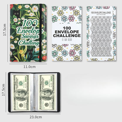 100 Envelope Challenge Savings Binder