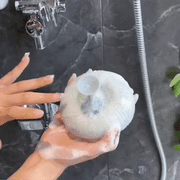 Suction Cup Super Soft Bath Sponge Flower
