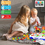 Electric Drill Construction Toy — 2D & 3D STEM Building Set