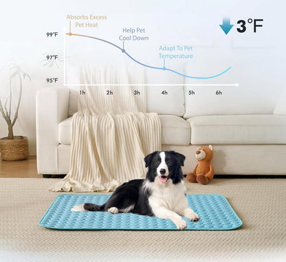 Pet Cooling Mat | 4x Enhanced Cooling Effect