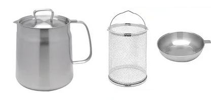 304 Stainless Steel, Large Capacity, Versatile Oil Filter Vessel（ Free shipping ）
