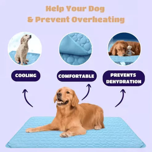 Pet Cooling Mat | 4x Enhanced Cooling Effect
