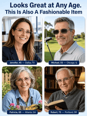 [Regain Your Youthful Vision] Smart Zoom Diamond-Cut Reading Glasses