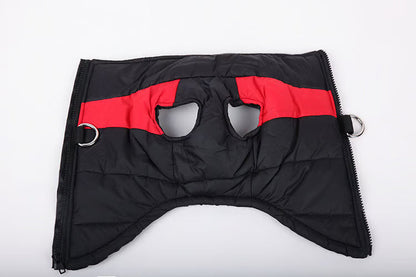 Winter Warm Waterproof Dog Vest with Zipper (S-7XL)