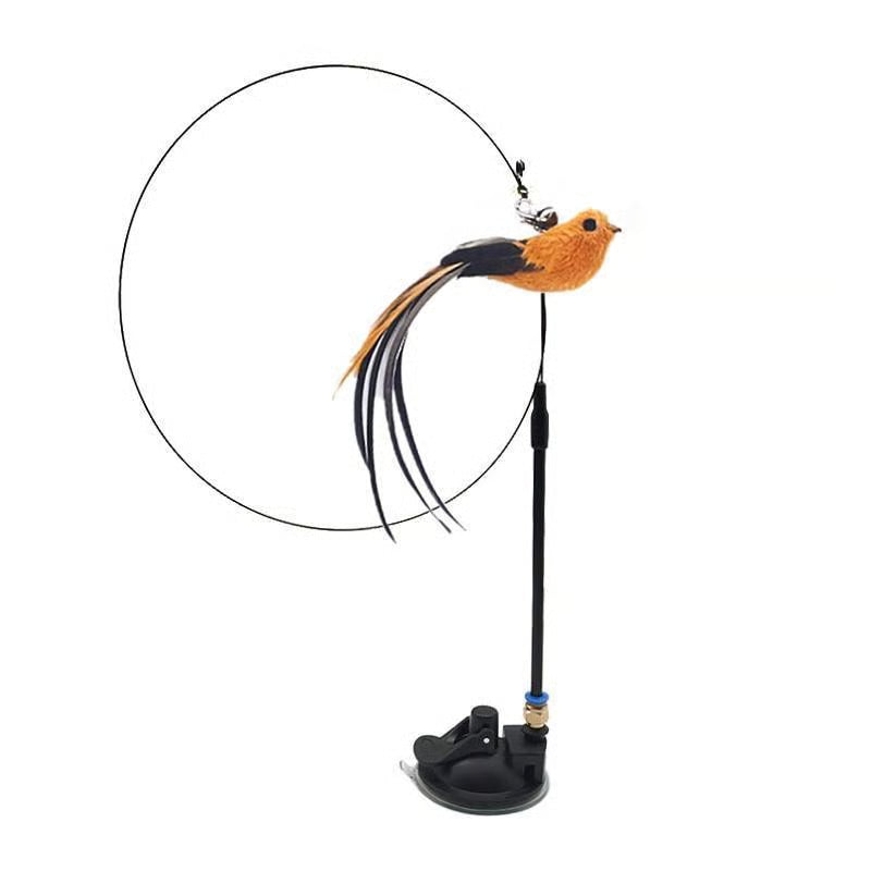 Self-Play Bird Feather Cat Toy