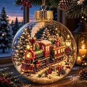 🎄Glowing Christmas Diorama Ornament – Perfect Christmas Tree Decorations