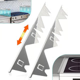 🔥 🎁Retractable Stainless Steel Stove Gap Covers
