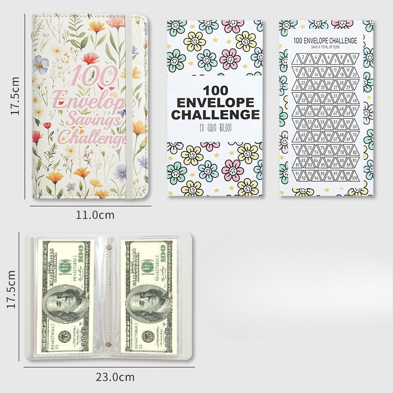 100 Envelope Challenge Savings Binder