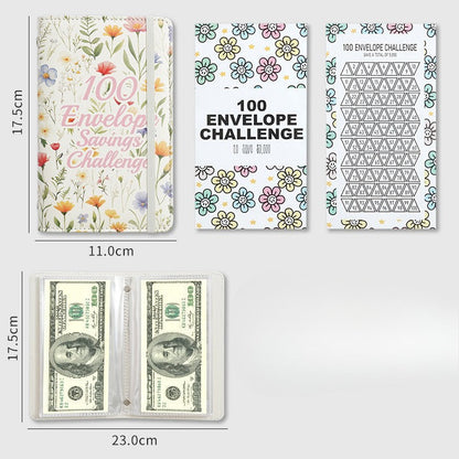 100 Envelope Challenge Savings Binder