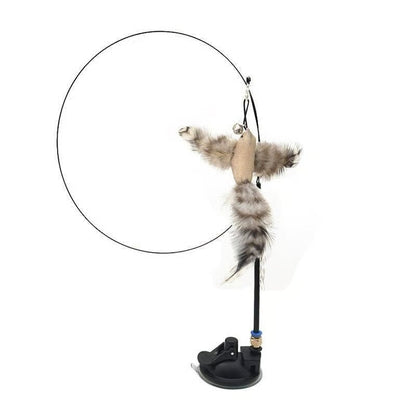 Self-Play Bird Feather Cat Toy
