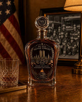 🕊️9/11 Memorial Whiskey Decanter, 25 Years We Will Never Forget, Honor The Fallen 343 Heroes Commemorative Bottle