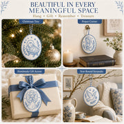 ⏳ Last Day 59% OFF – 🧵Beginner-Friendly DIY Heirloom Oval Embroidery Ornament Kit Collection | Complete Kit with All Tools & Step-by-Step Guide Included 💕