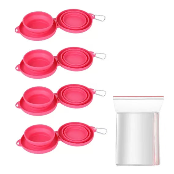 Collapsible Travel Dog Bowl Set