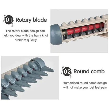 Electric Pet Dematting Grooming Comb
