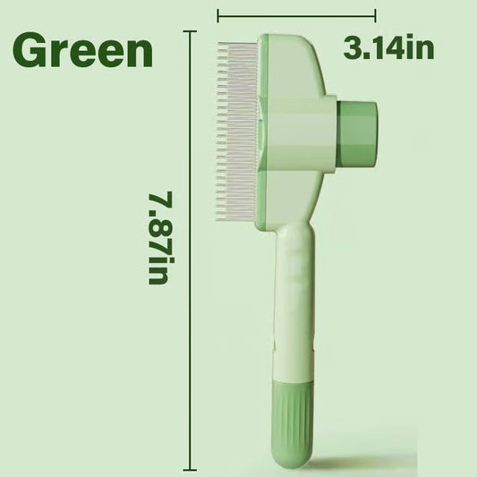 Self-Cleaning Pet Flea Comb & Grooming Brush+