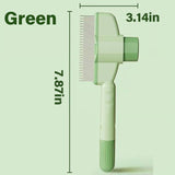 Self-Cleaning Pet Flea Comb & Grooming Brush