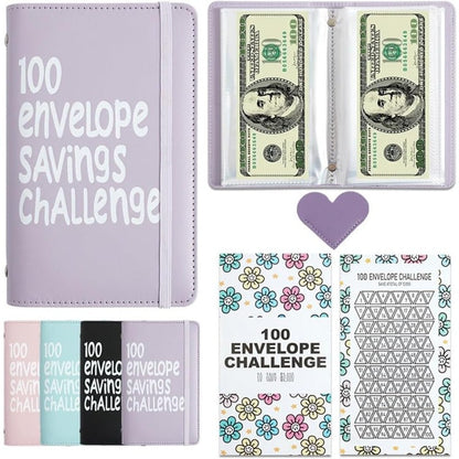 100 Envelope Challenge Savings Binder