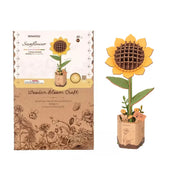 🌻 Build Your Own Wooden Sunflower