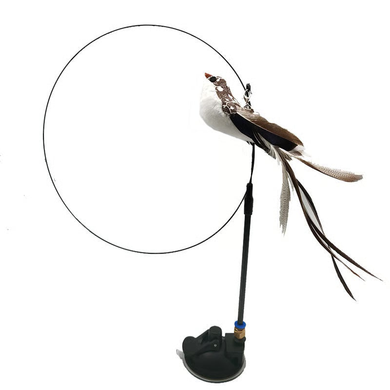 Self-Play Bird Feather Cat Toy