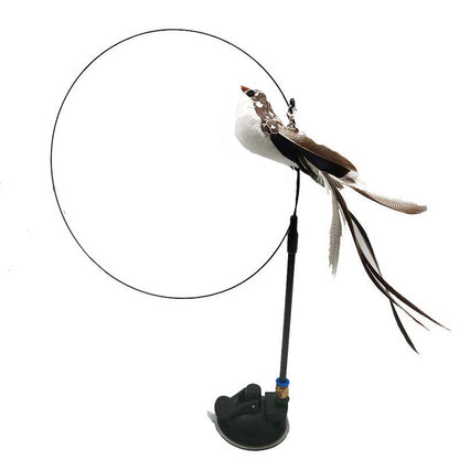 Self-Play Bird Feather Cat Toy