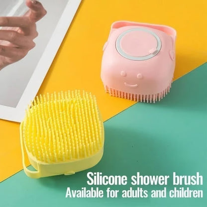 Pet Silicone Bath & Massage Brush