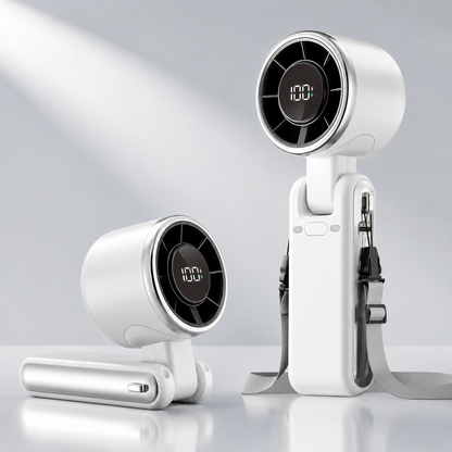 Handheld Portable AC Fan.