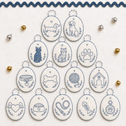 ⏳ Last Day 59% OFF – 🧵Beginner-Friendly DIY Heirloom Oval Embroidery Ornament Kit Collection | Complete Kit with All Tools & Step-by-Step Guide Included 💕