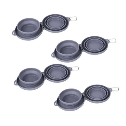 Collapsible Travel Dog Bowl Set