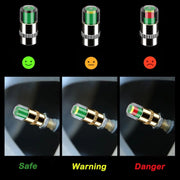 🔥 4Pcs Car Tire Pressure Monitor Valve Stem Caps