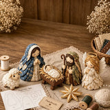 ✨ DIY Patchwork Nativity Scene Sewing Kit