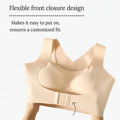 ✨LAST DAY SALE 50% Off - Front Closure Posture Corrector Wireless Support Bra
