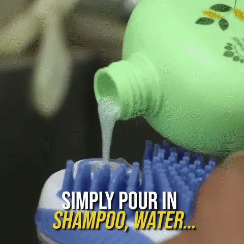 Pet Silicone Bath & Massage Brush